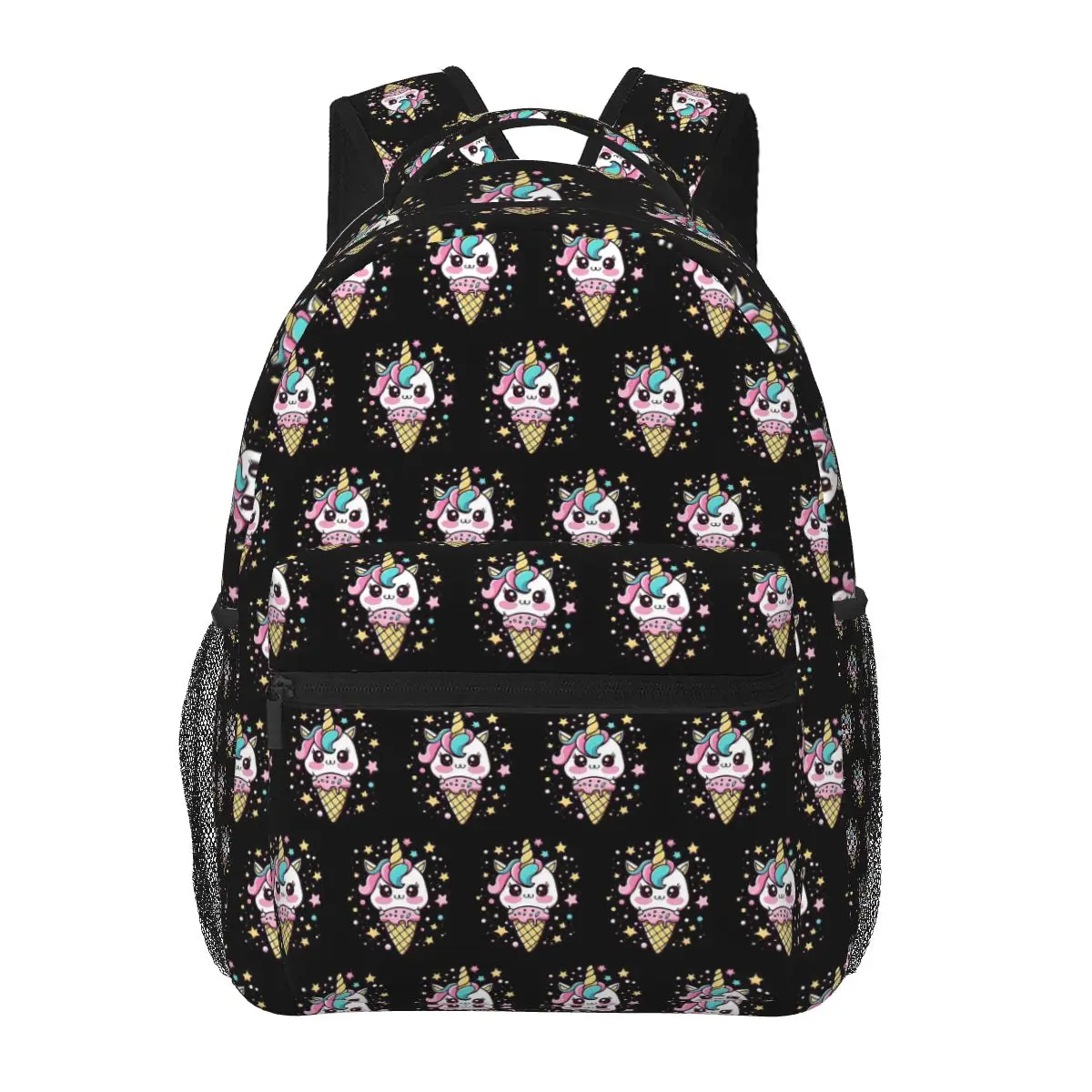 Студенческий рюкзак с мороженым и единорогом, школьная сумка, походный дорожный рюкзак для мальчиков и девочек, модная сумка для книг, сумки на плечо
Студенческий рюкзак с мороженым и единорогом, школьная сумка, походный дорожный рюкзак для мальчиков и девочек, модная сумка для книг, сумки на плечо