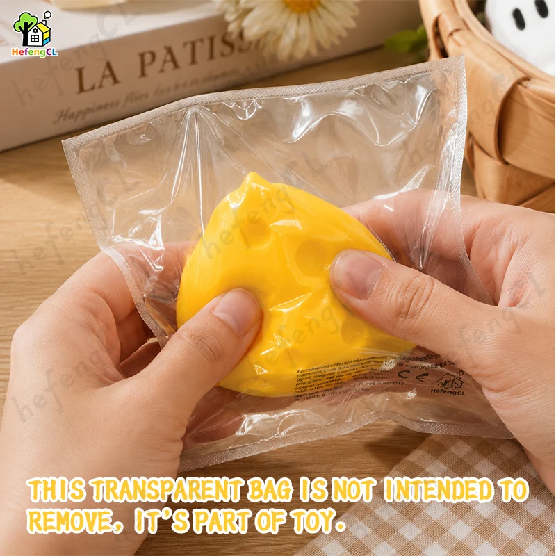 (HefengCL) Cheese Squishy Toys, Soft Squeeze Toys, Sensory Toys, Ideal Gifts for Office, Classroom, Parties & Holidays
(HefengCL) Cheese Squishy Toys, Soft Squeeze Toys, Sensory Toys, Ideal Gifts for Office, Classroom, Parties & Holidays
