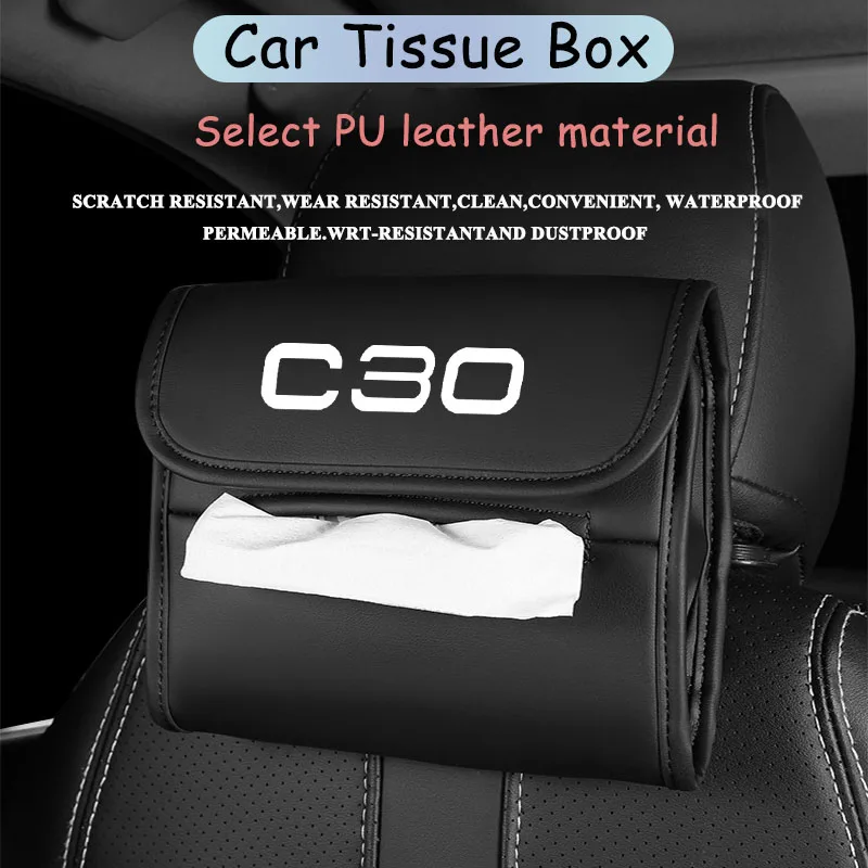 1Pcs Car Tissue Holder Backrest Hanging Car Towel Paper Storage Bag Leather Soft Durable Car Tissue Box For Volvo C30
1Pcs Car Tissue Holder Backrest Hanging Car Towel Paper Storage Bag Leather Soft Durable Car Tissue Box For Volvo C30