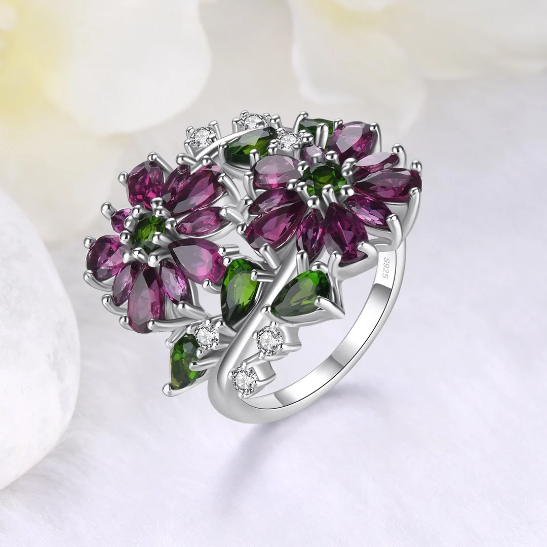 HT25 Solid 925 Sterling Silver Natural Red Garnet Gemstones Rings for Male or Female's Classic Rings
HT25 Solid 925 Sterling Silver Natural Red Garnet Gemstones Rings for Male or Female's Classic Rings