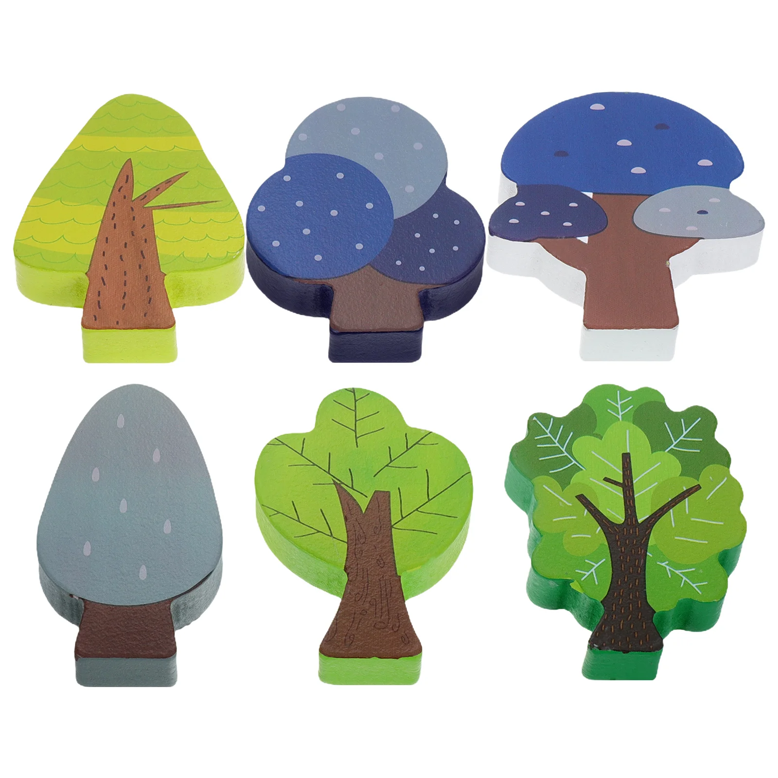 6 Wooden Trees Track Scene Accessories for Train Set Miniature Decorative Play Blocks Kids Toy Non Remote Model
6 Wooden Trees Track Scene Accessories for Train Set Miniature Decorative Play Blocks Kids Toy Non Remote Model