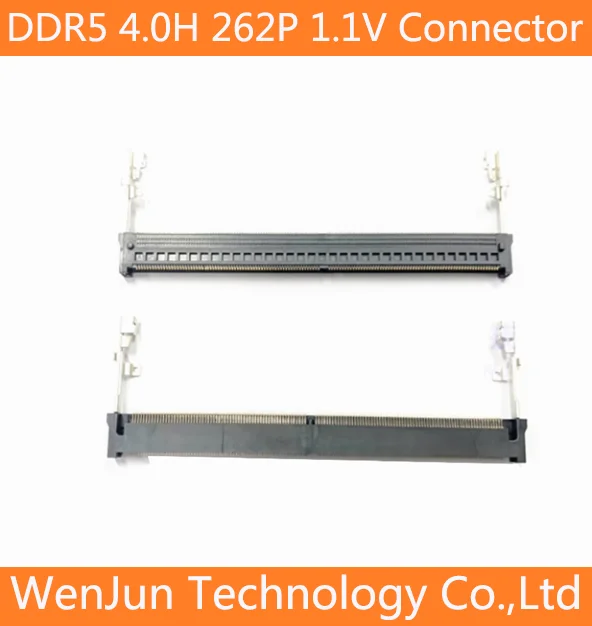 Оригинальный слот для памяти ноутбука DDR5 4,0H 262P 1,1 В, позитивный STD/реверсивный REV, наклейки для сна
Оригинальный слот для памяти ноутбука DDR5 4,0H 262P 1,1 В, позитивный STD/реверсивный REV, наклейки для сна