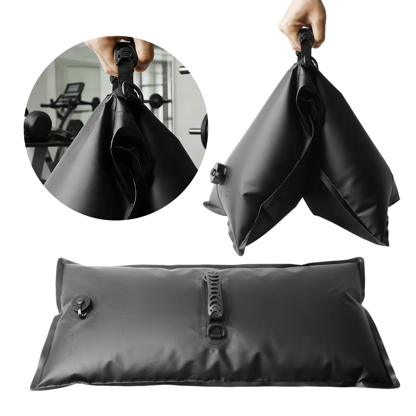 20KG Counterweight Water Bag with Handle Gravity Water Bladder Foldable Stand Base Sandbag For Pool Boating Travel Accessories
20KG Counterweight Water Bag with Handle Gravity Water Bladder Foldable Stand Base Sandbag For Pool Boating Travel Accessories
