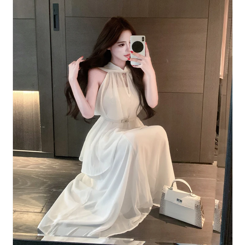 Slimming Lace Sleeveless Top Half-length Skirt Design Three-piece Set for Women Elegant Gentle Rich Girl Style Summer Fashion
Slimming Lace Sleeveless Top Half-length Skirt Design Three-piece Set for Women Elegant Gentle Rich Girl Style Summer Fashion