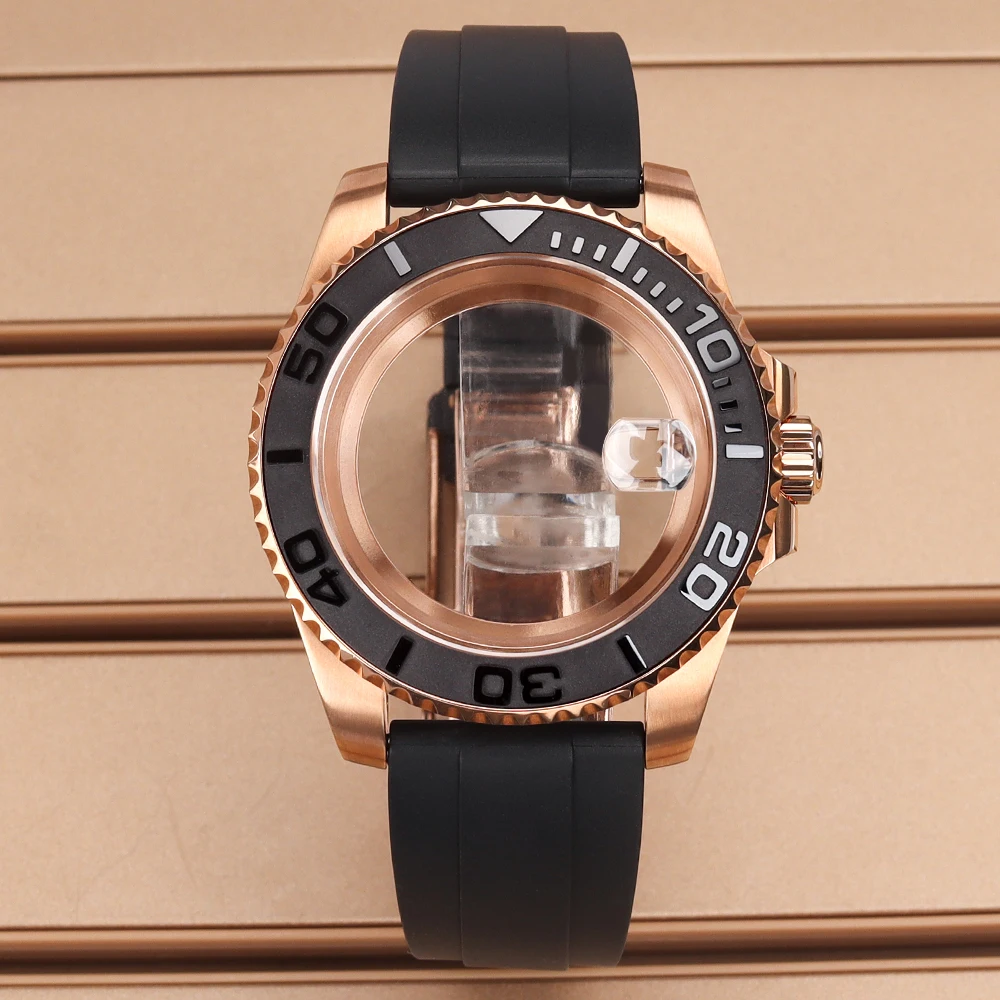 40mm Women Diver Watch Case Rose Gold Sapphire For YACHT NH35 NH36 NH34 72 4R 7S26 Miyota 8215 ETA2836 ETA2824 Watch Part 20ATM
40mm Women Diver Watch Case Rose Gold Sapphire For YACHT NH35 NH36 NH34 72 4R 7S26 Miyota 8215 ETA2836 ETA2824 Watch Part 20ATM