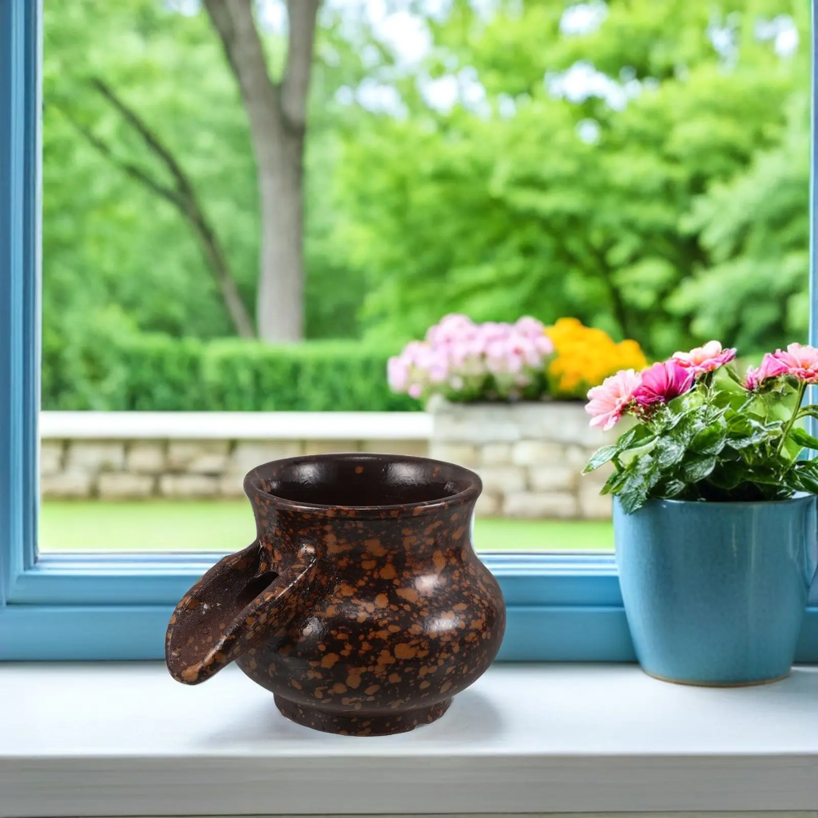 Ceramic Waterfall Fountain Jar Rustic Garden Outdoor Indoor Tabletop Water Feature Fish Tank Decoration Fish Tank Hideout Cave
Ceramic Waterfall Fountain Jar Rustic Garden Outdoor Indoor Tabletop Water Feature Fish Tank Decoration Fish Tank Hideout Cave