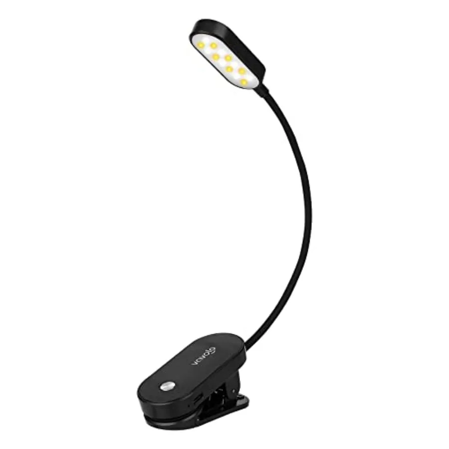 Rechargeable Book Light, 14 LEDs Eye Care Clip On Amber Reading Light for Bookworms Reading in Bed with 9 Colors 9 Brightness
Rechargeable Book Light, 14 LEDs Eye Care Clip On Amber Reading Light for Bookworms Reading in Bed with 9 Colors 9 Brightness