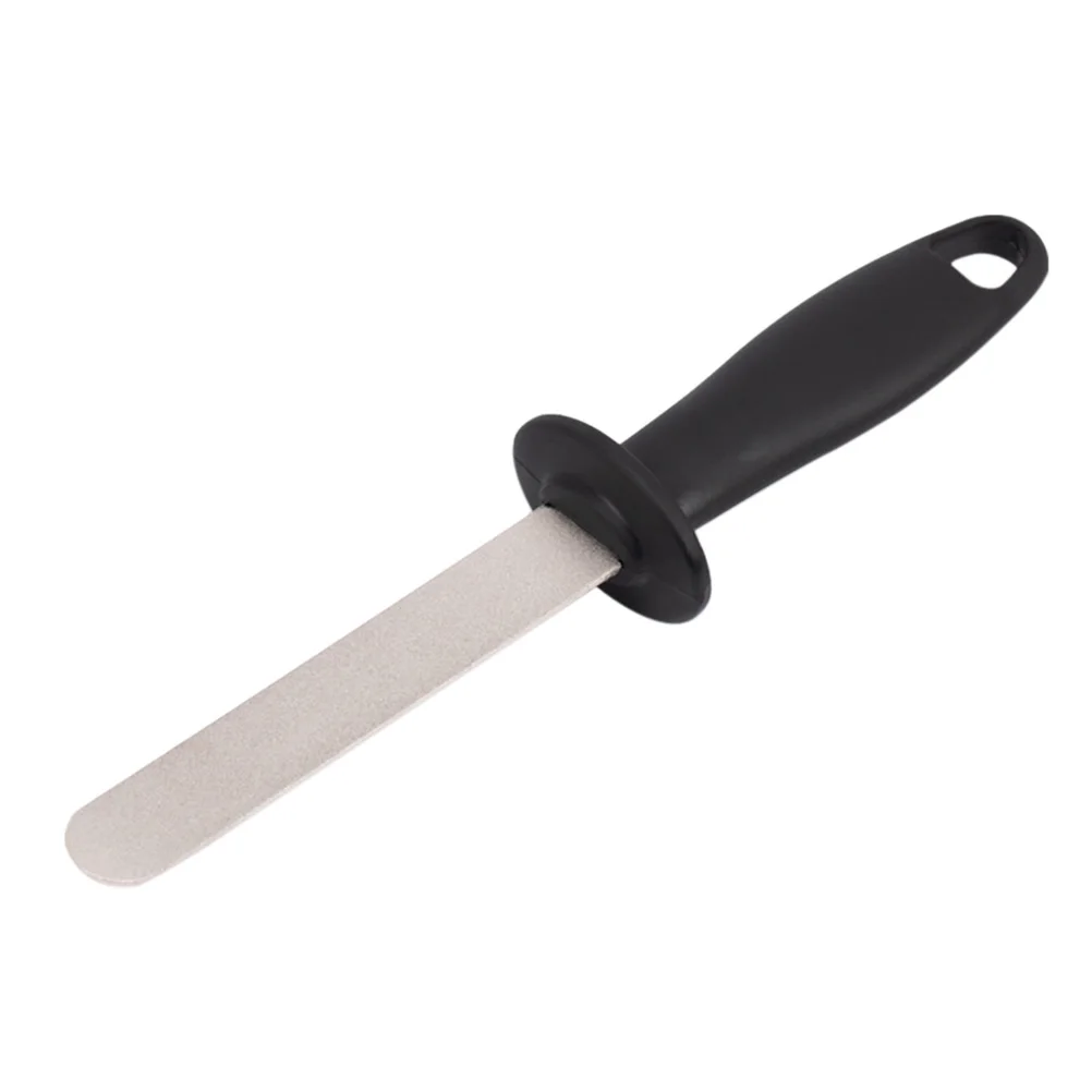 Professional Knife Sharpener Double sided Tool Household Utensils H held Honing Rod Whetstone Kitchen Sharpening Practical
Professional Knife Sharpener Double sided Tool Household Utensils H held Honing Rod Whetstone Kitchen Sharpening Practical