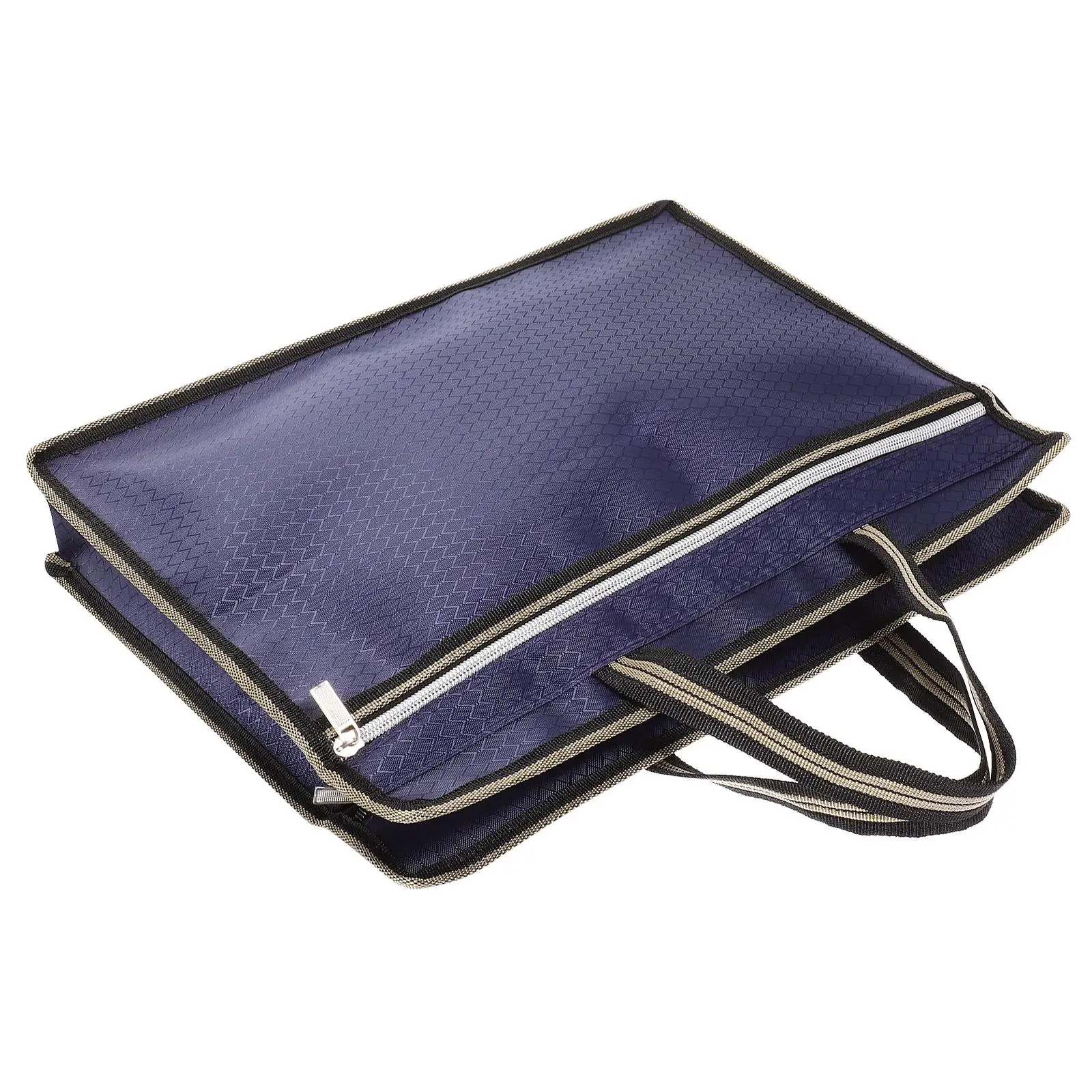 File Holder Storage Oxford Cloth Tote Bag Zipper Blue Alloy Pouch File Organizer Office Fabric Folder Organizer
File Holder Storage Oxford Cloth Tote Bag Zipper Blue Alloy Pouch File Organizer Office Fabric Folder Organizer