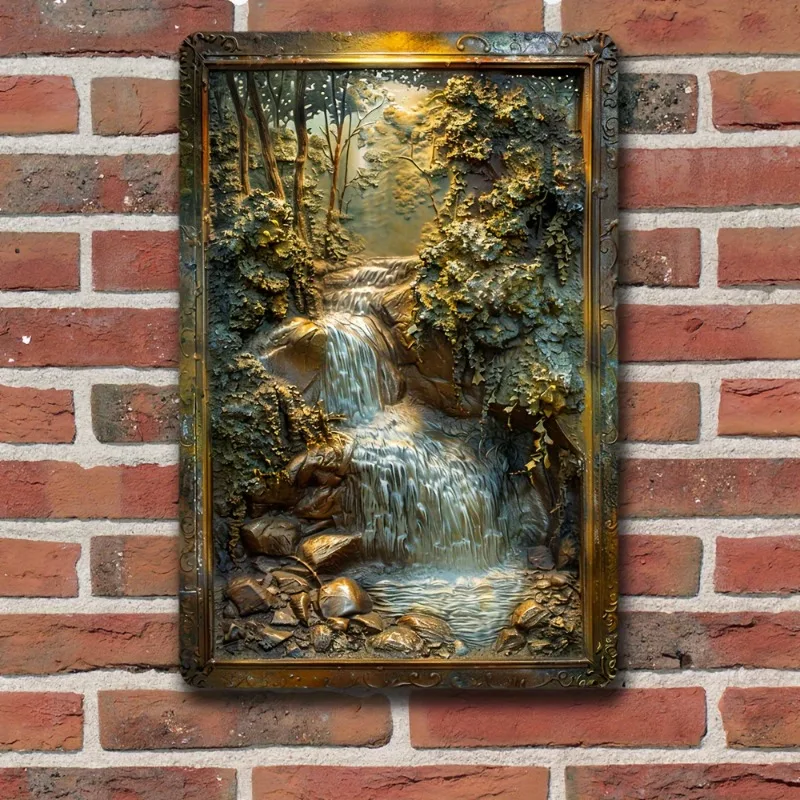 Vintage Metal Tin Sign, 2D Waterfall' Wall Decorative Sign, Multi-Purpose Home Decor, Wall Art, Bar Decoration, Table Decoration
Vintage Metal Tin Sign, 2D Waterfall' Wall Decorative Sign, Multi-Purpose Home Decor, Wall Art, Bar Decoration, Table Decoration