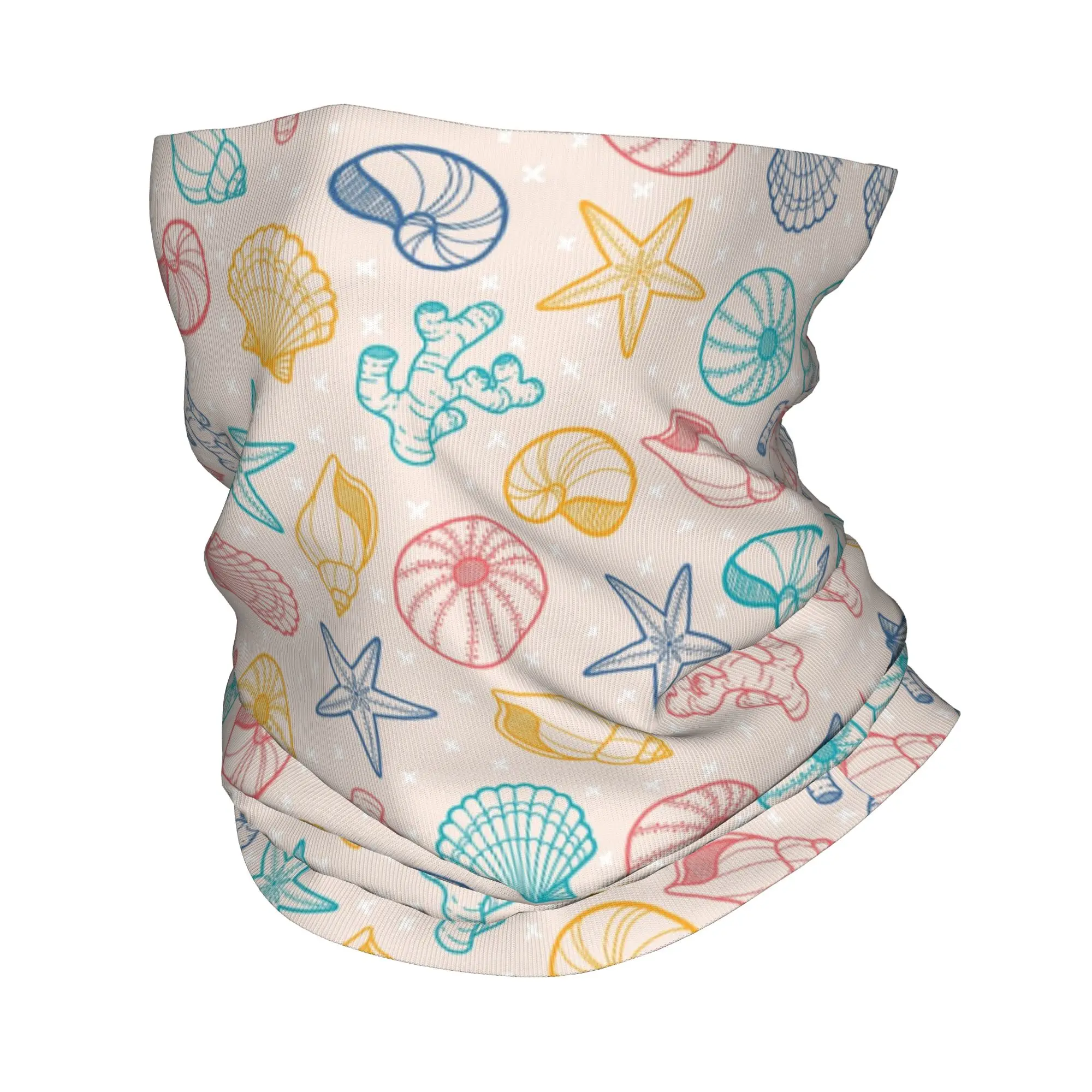Seashell Coral Conch Summer Beach Bandana Neck Gaiter Printed Face Scarf Warm Headwear Outdoor Sports For Men Women Adult
Seashell Coral Conch Summer Beach Bandana Neck Gaiter Printed Face Scarf Warm Headwear Outdoor Sports For Men Women Adult