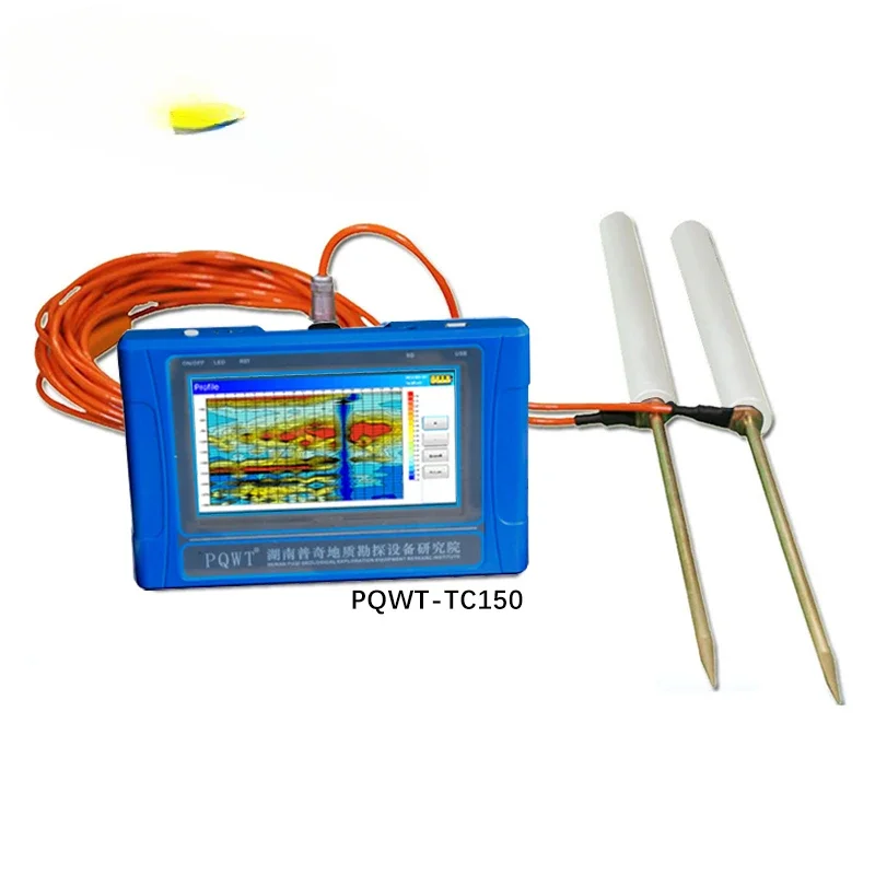 PQWT TC150 groundwater detector 150 meters geological survey equipment borehole water detector
PQWT TC150 groundwater detector 150 meters geological survey equipment borehole water detector