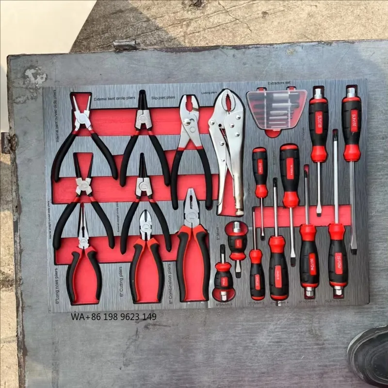 Heavy Duty 369-Piece Auto Repair Mechanical Tool Kit Drawer Storage Case Portable Tool Set For Workshop Garage Car Repair
Heavy Duty 369-Piece Auto Repair Mechanical Tool Kit Drawer Storage Case Portable Tool Set For Workshop Garage Car Repair