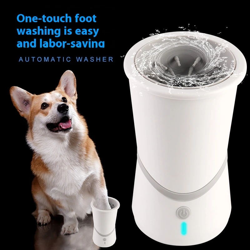 USB Electric Charging Pet Automatic Foot Washer Smart Dog Cat Paw Cleaning Accessories Pet Foot Wash Products Silica Gel Cup
USB Electric Charging Pet Automatic Foot Washer Smart Dog Cat Paw Cleaning Accessories Pet Foot Wash Products Silica Gel Cup