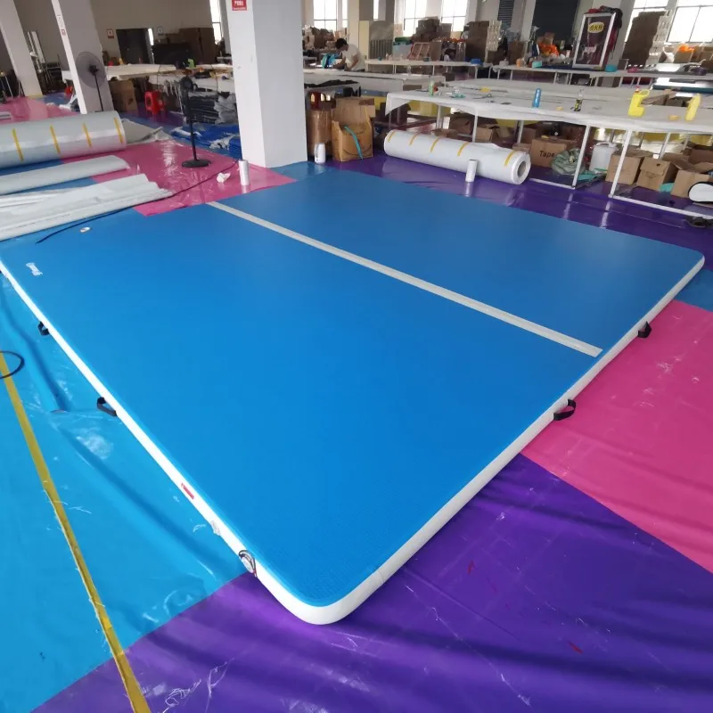 Big Size Blue Color Inflatable Air Track Foldable Gymnastic Mats
Big Size Blue Color Inflatable Air Track Foldable Gymnastic Mats