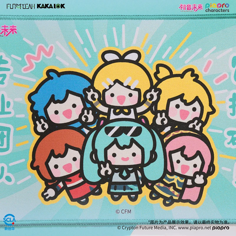 Коврик для мыши серии Hatsune Miku, противоскользящий, с милым мультяшным эмоджи, настольный коврик для офиса, игрового компьютера, для любителей аниме
Коврик для мыши серии Hatsune Miku, противоскользящий, с милым мультяшным эмоджи, настольный коврик для офиса, игрового компьютера, для любителей аниме