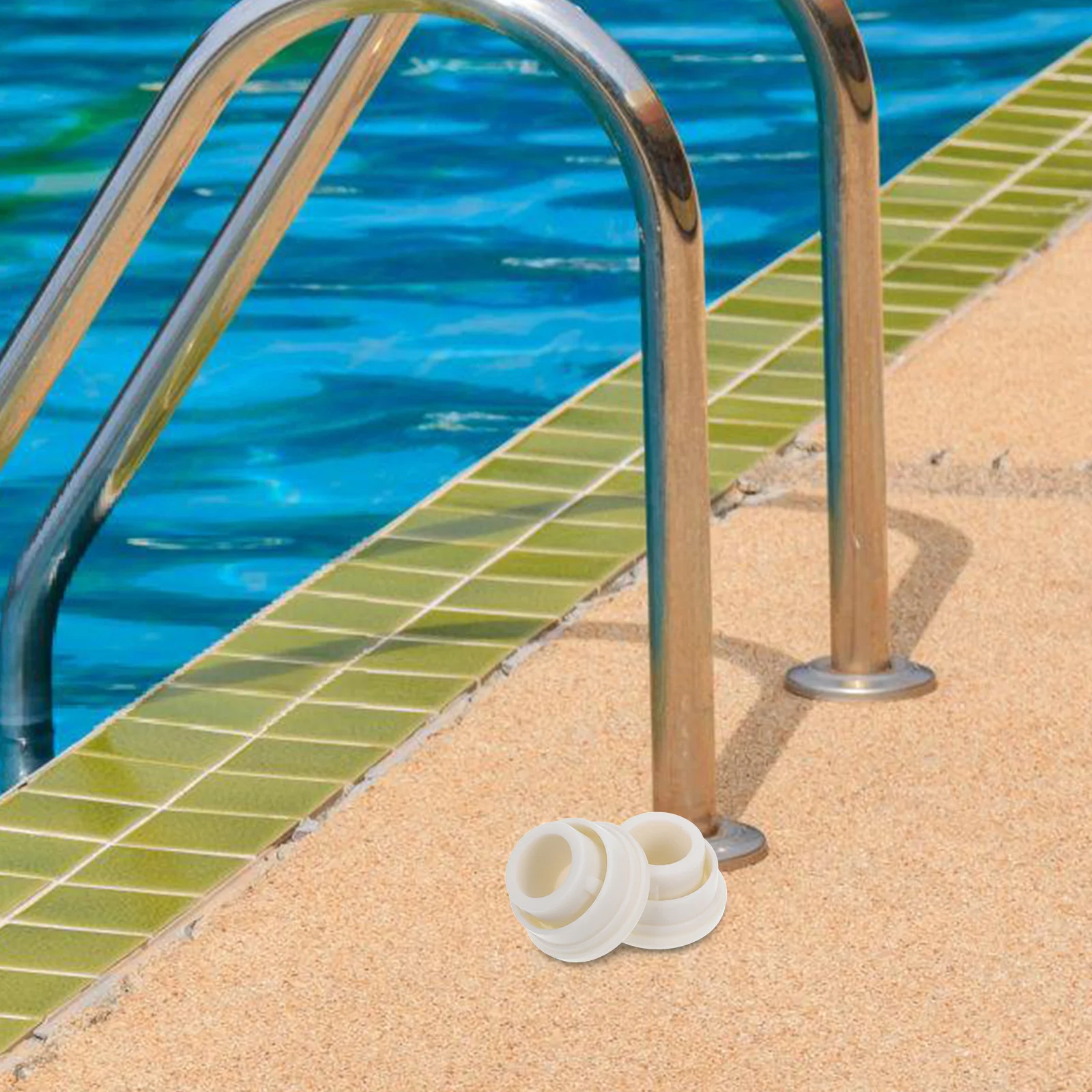 2Pcs Pool Ladder Rubber Bumpers Caps Durable Safety Stopper Leak Prevention for Swimming Pool Steps Underwater Ladder Bumper
2Pcs Pool Ladder Rubber Bumpers Caps Durable Safety Stopper Leak Prevention for Swimming Pool Steps Underwater Ladder Bumper
