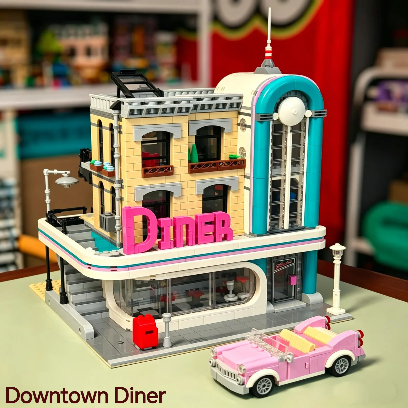 2026 New 2488pcs Street View Series Restaurant 10260 Downtown Diner Building Blocks Puzzle Model Toys For Birthday Gifts
2026 New 2488pcs Street View Series Restaurant 10260 Downtown Diner Building Blocks Puzzle Model Toys For Birthday Gifts