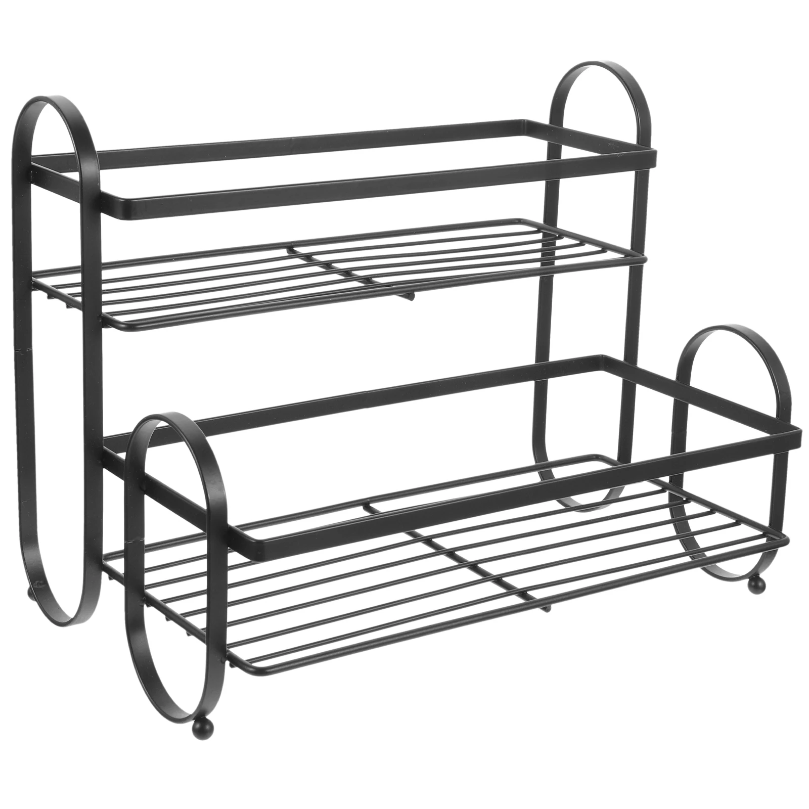 Double Tier Spice Rack Condiment Countertop Storage Shelf Seasoning Rack Kitchen Sauce ganizer Desktop ganizer Shelf High
Double Tier Spice Rack Condiment Countertop Storage Shelf Seasoning Rack Kitchen Sauce ganizer Desktop ganizer Shelf High