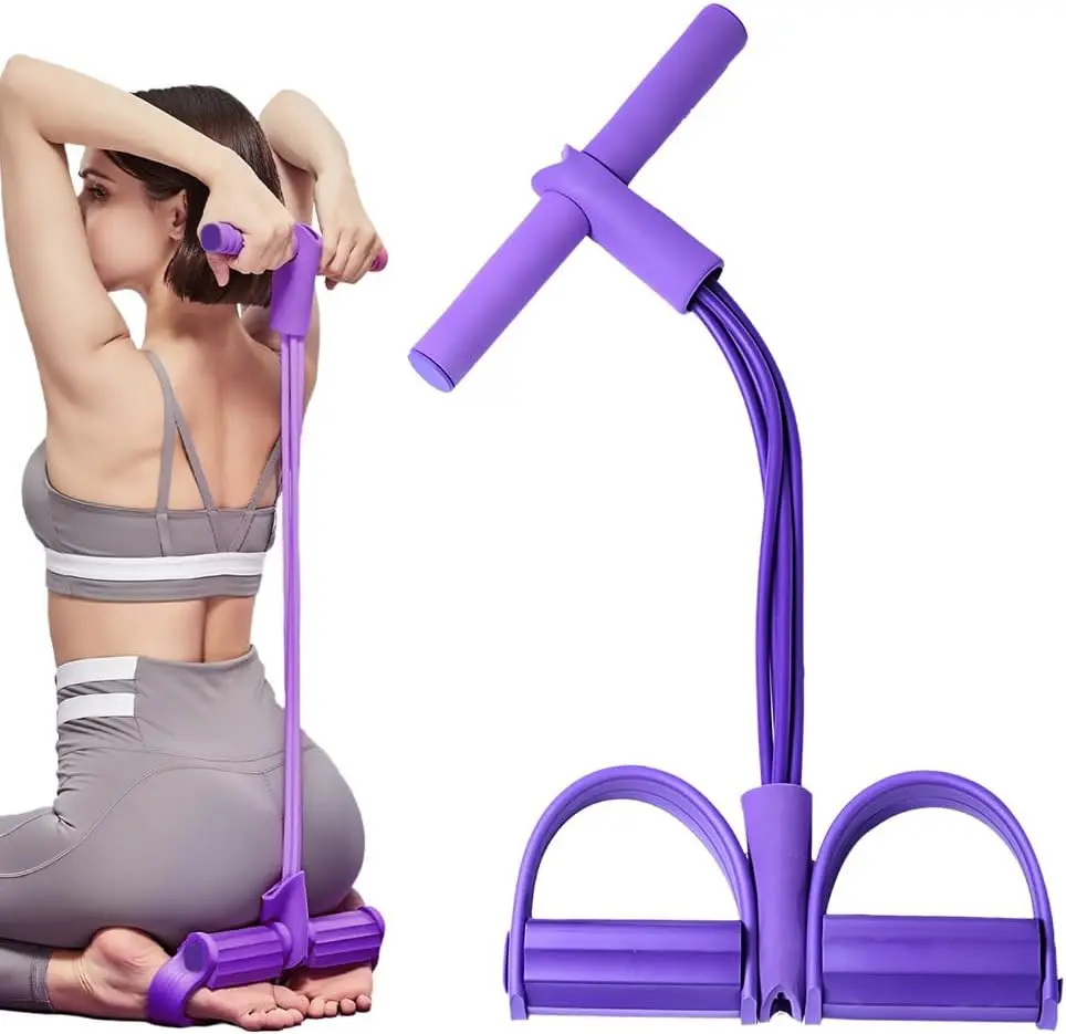 21 Fitness Resistance Bands-4 Tube Pedal Ankle Puller, 2026 New Elastic Yoga Pedal Puller Stretch Band for Exercise, AB Training Auxiliary Device Sit Up Exercise Equipment for Women Men
21 Fitness Resistance Bands-4 Tube Pedal Ankle Puller, 2026 New Elastic Yoga Pedal Puller Stretch Band for Exercise, AB Training Auxiliary Device Sit Up Exercise Equipment for Women Men