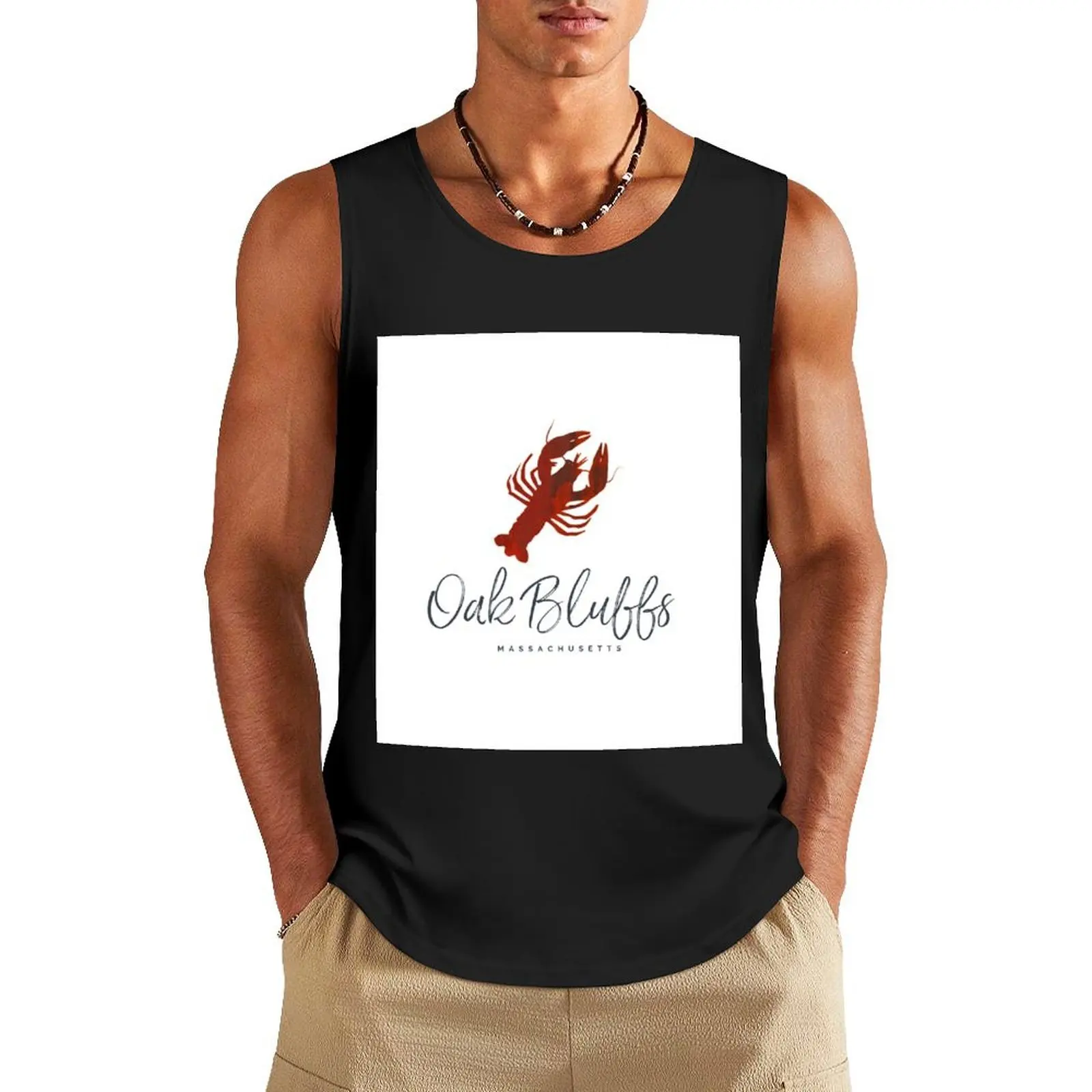Oak Bluffs Lobster Tank Top Men's gym clothing mens designer clothes Man sleeveless shirt
Oak Bluffs Lobster Tank Top Men's gym clothing mens designer clothes Man sleeveless shirt
