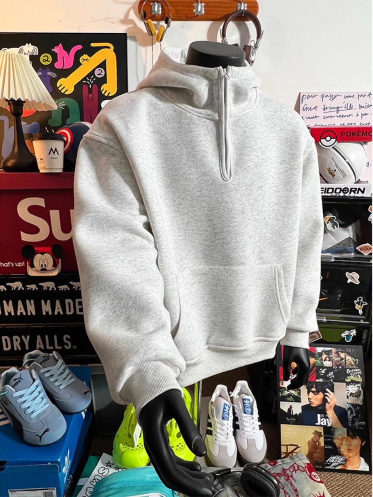 Cleanfit Heavyweight 500g Men's Zip-Up Hoodie American Retro Sle Hard And Stiff Hooded Sweatirt Outerwear for Autumn Winter
Cleanfit Heavyweight 500g Men's Zip-Up Hoodie American Retro Sle Hard And Stiff Hooded Sweatirt Outerwear for Autumn Winter