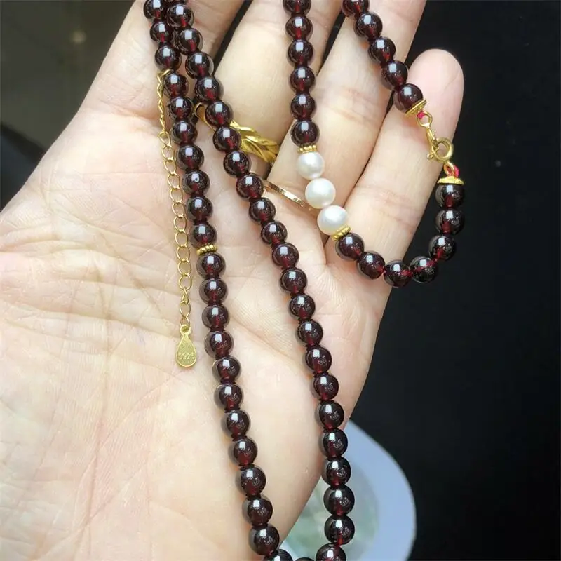 5MM Natural Garnet Necklace Crystal Yoga Reiki Healing Fengshui Stone Jewelry Exquisite Holiday Gift 1PCS
5MM Natural Garnet Necklace Crystal Yoga Reiki Healing Fengshui Stone Jewelry Exquisite Holiday Gift 1PCS