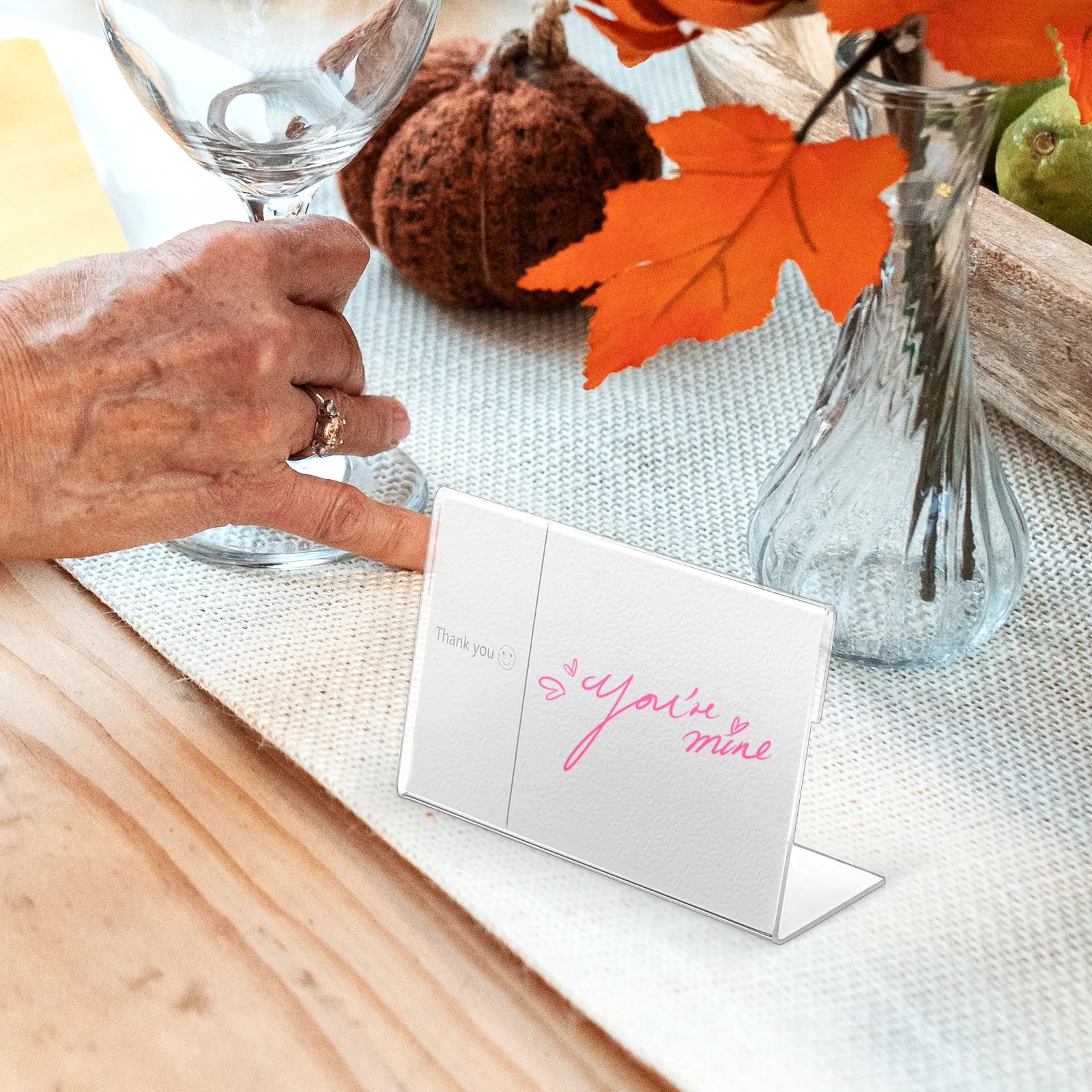 30 Pcs Table Sign Holders Display Card Labels Acrylic Transparent Tabletop Stand Clear Slanted Design Easy Insertion Compact
30 Pcs Table Sign Holders Display Card Labels Acrylic Transparent Tabletop Stand Clear Slanted Design Easy Insertion Compact