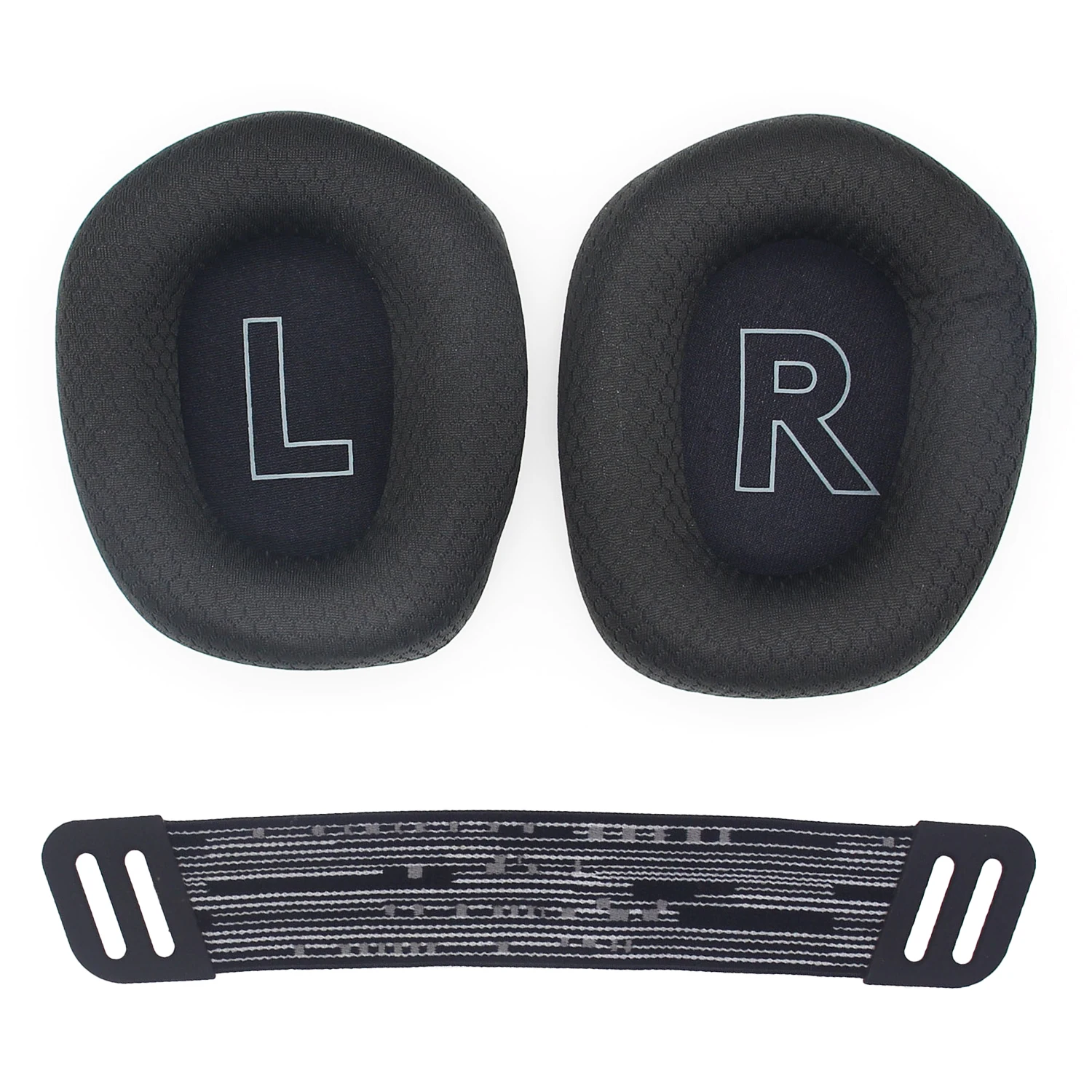 Replacement ear pads and headband compatible with Logitech G733 headset
Replacement ear pads and headband compatible with Logitech G733 headset