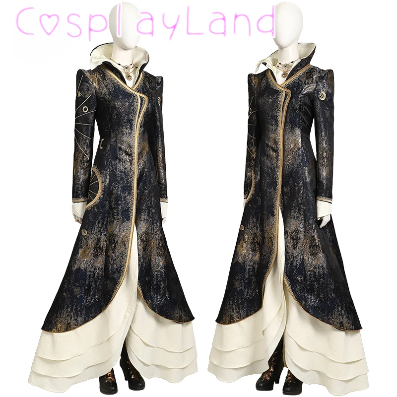 Witch Madame Morrible Cosplay Costume Women Outfit Christmas New Year Fancy Dress Custom Size Gorgeous Coat with Accessories
Witch Madame Morrible Cosplay Costume Women Outfit Christmas New Year Fancy Dress Custom Size Gorgeous Coat with Accessories