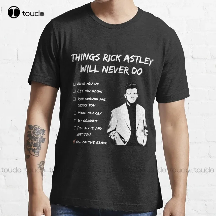 Rickroller (light) T-Shirt black button up shirt women Custom aldult Teen unisex digital printing Tee shirt fashion funny new
Rickroller (light) T-Shirt black button up shirt women Custom aldult Teen unisex digital printing Tee shirt fashion funny new
