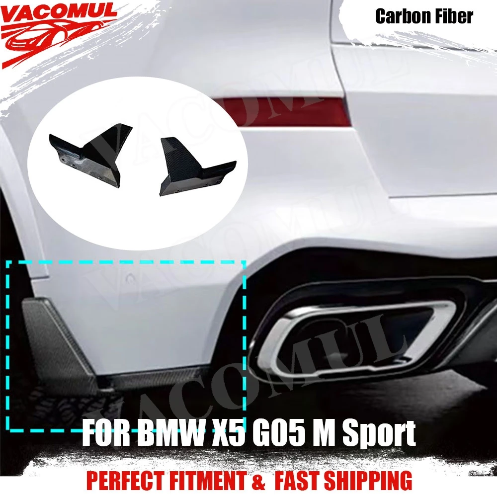 VACOMUL Carbon Fiber Car Rear Splitters Lip Flaps For BMW X5 G05 M Sport 2019+ Car Rear Bumper Splitters Flap Apron Car Body Kit
VACOMUL Carbon Fiber Car Rear Splitters Lip Flaps For BMW X5 G05 M Sport 2019+ Car Rear Bumper Splitters Flap Apron Car Body Kit
