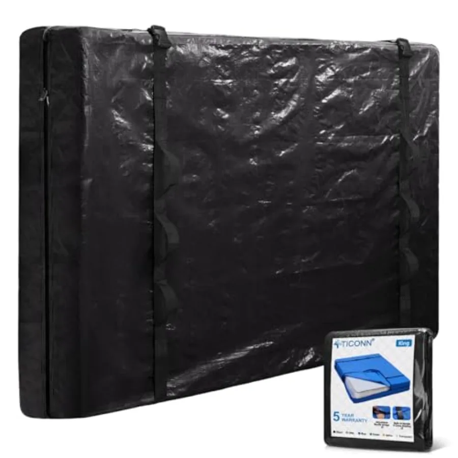 Mattress Bags for Moving Heavy Duty King Mattress Cover Storage Bag with Full-Around Handle and Adjustable Buckles Black King
Mattress Bags for Moving Heavy Duty King Mattress Cover Storage Bag with Full-Around Handle and Adjustable Buckles Black King