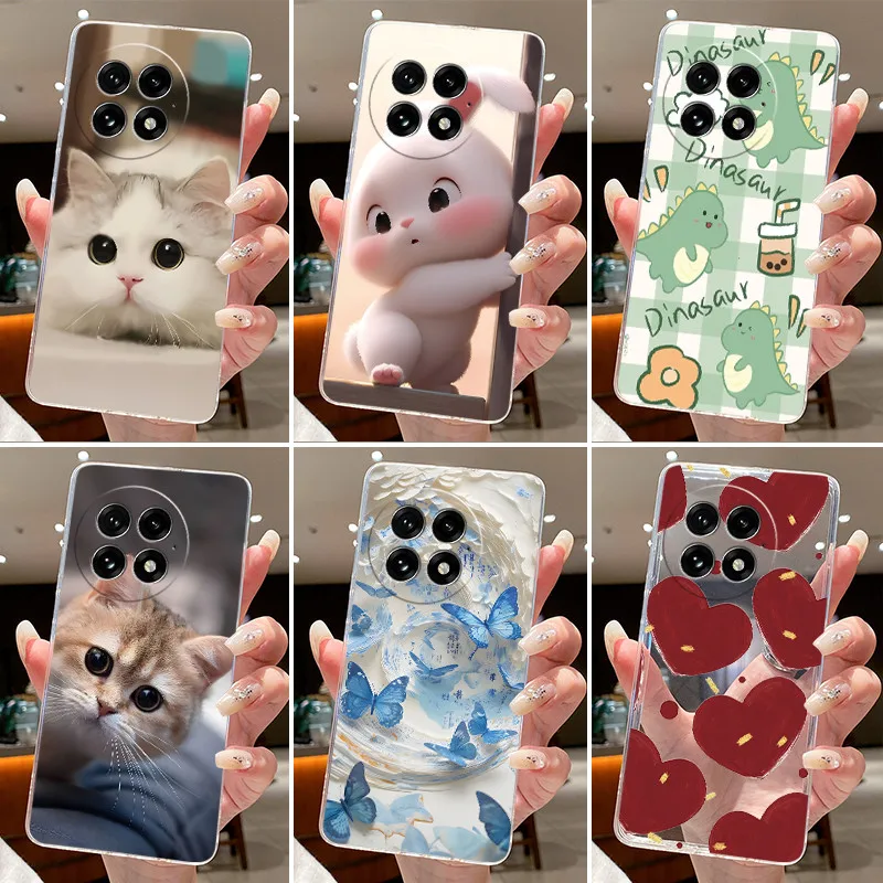 Желейные чехлы для OnePlus 13 13T 13S 15 Clear Capa Coque Мягкая задняя крышка из ТПУ для One Plus 15 13T 13S 13 Чехол для телефона с милым кроликом и котом
Желейные чехлы для OnePlus 13 13T 13S 15 Clear Capa Coque Мягкая задняя крышка из ТПУ для One Plus 15 13T 13S 13 Чехол для телефона с милым кроликом и котом