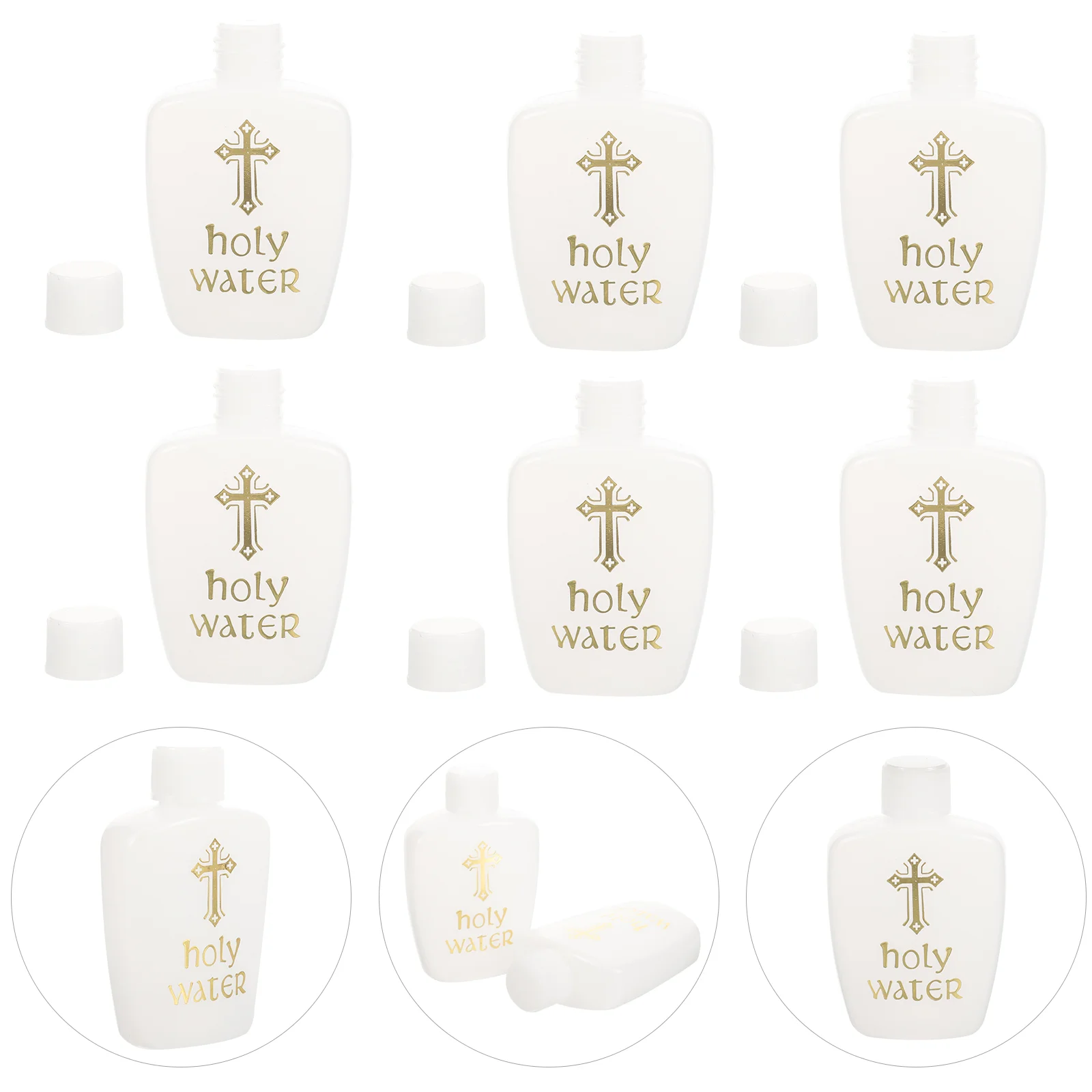 6 Pcs Clear Bottle Holy Water Baptism Container Accessories Holder Kitchen Bottles
6 Pcs Clear Bottle Holy Water Baptism Container Accessories Holder Kitchen Bottles