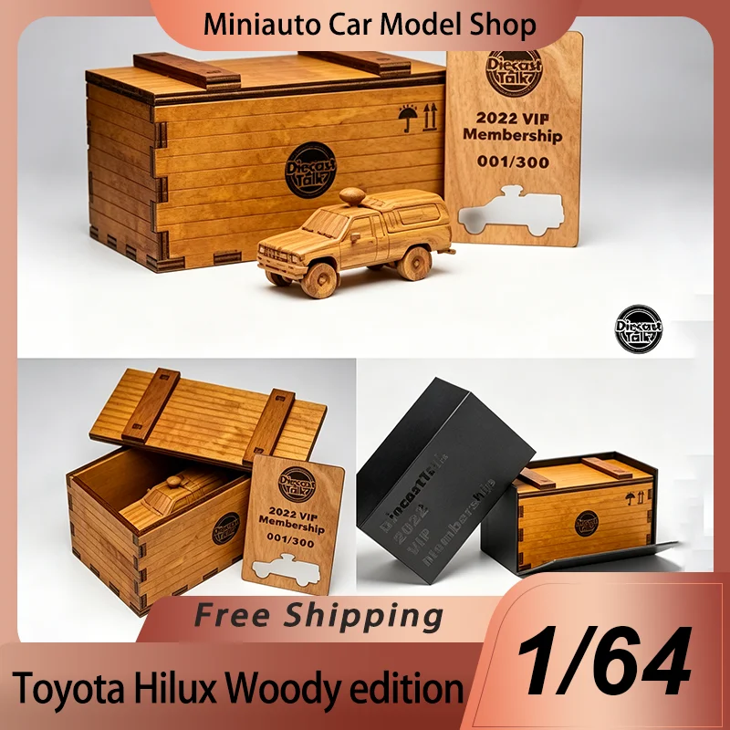 Diecast Talk 1:64 Miniature Toyota Hilux Woody VIP Membership 2026 Exclusive Edition Alloy Diecast Pickup Model Toy Presale
Diecast Talk 1:64 Miniature Toyota Hilux Woody VIP Membership 2026 Exclusive Edition Alloy Diecast Pickup Model Toy Presale