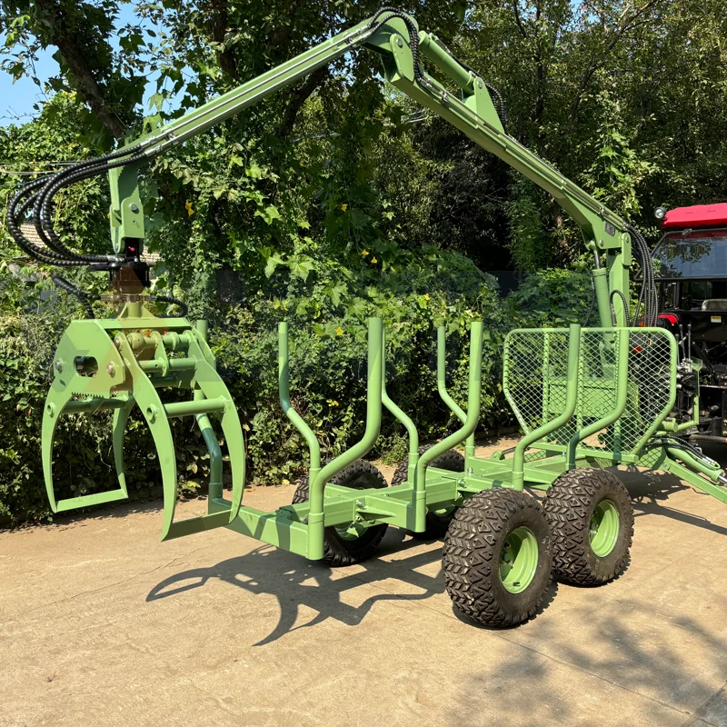 2025Farm Forestry Machinery Small Hydraulic Atv Timber Wood Trailer with Crane
2025Farm Forestry Machinery Small Hydraulic Atv Timber Wood Trailer with Crane