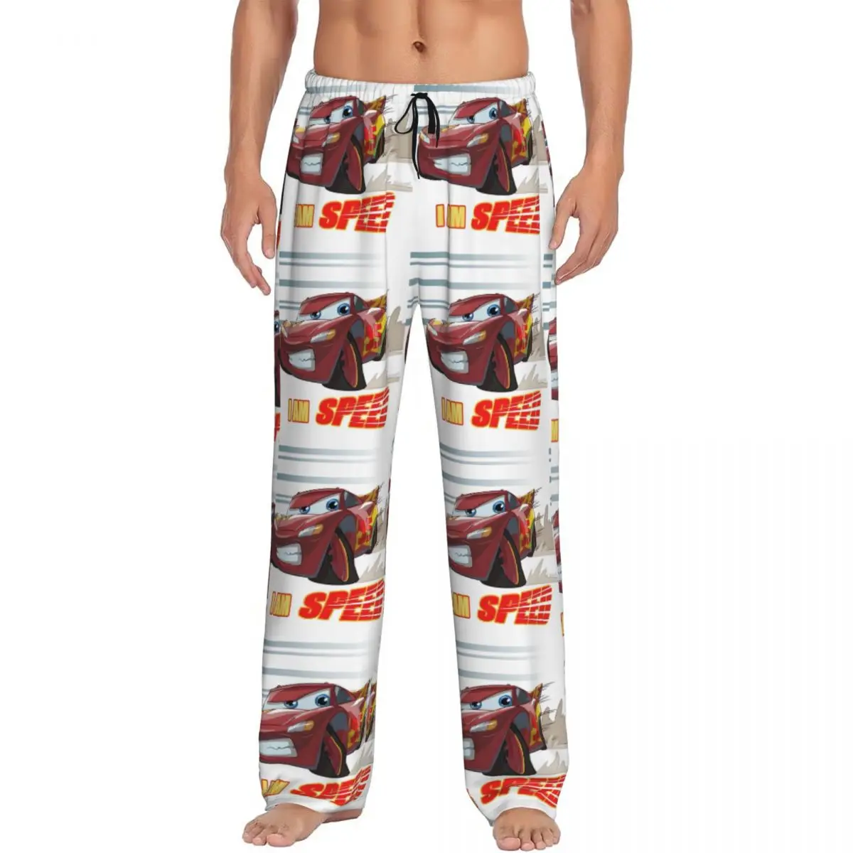 Custom Printed Lightning McQueen Pajama Pants Men fictional stock car Sleep Sleepwear Bottoms with Pockets
Custom Printed Lightning McQueen Pajama Pants Men fictional stock car Sleep Sleepwear Bottoms with Pockets