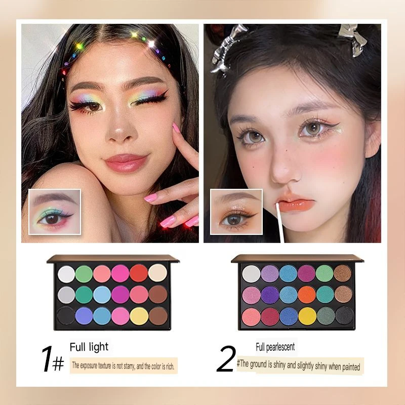 Camilla 18-color Stage Performance Macaron Colored Eyeshadow Palette, Pearl And Matte, Specially Designed For Makeup Artists
Camilla 18-color Stage Performance Macaron Colored Eyeshadow Palette, Pearl And Matte, Specially Designed For Makeup Artists