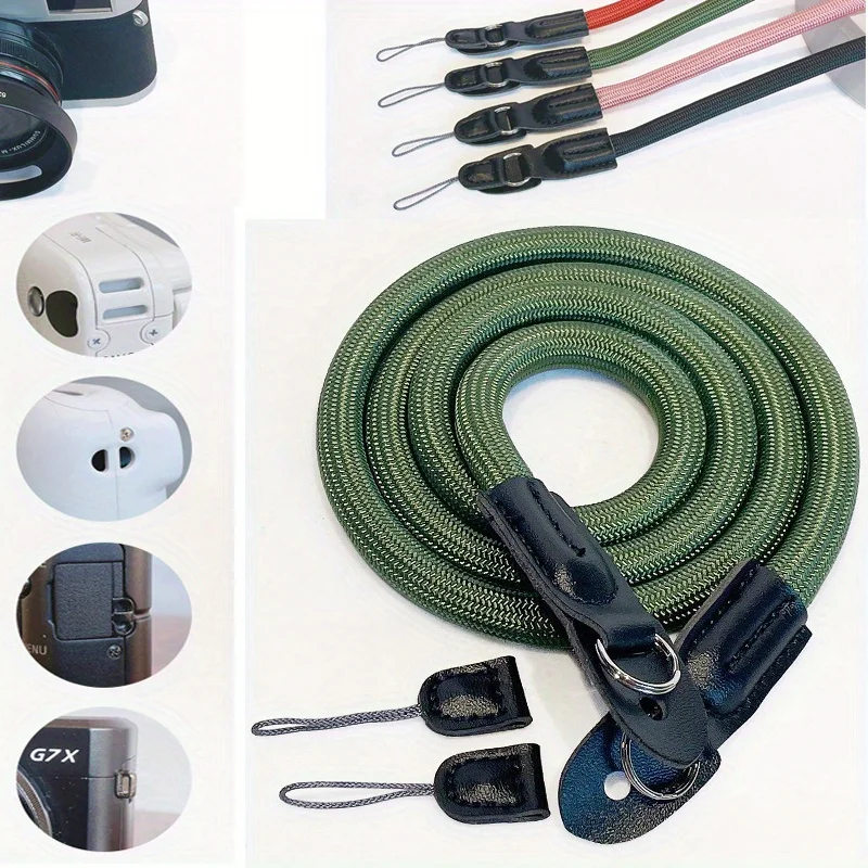 1pc Universal phone camera Mountaineering Nylon Rope Camera Shoulder Neck Strap MVP CAMERA
1pc Universal phone camera Mountaineering Nylon Rope Camera Shoulder Neck Strap MVP CAMERA