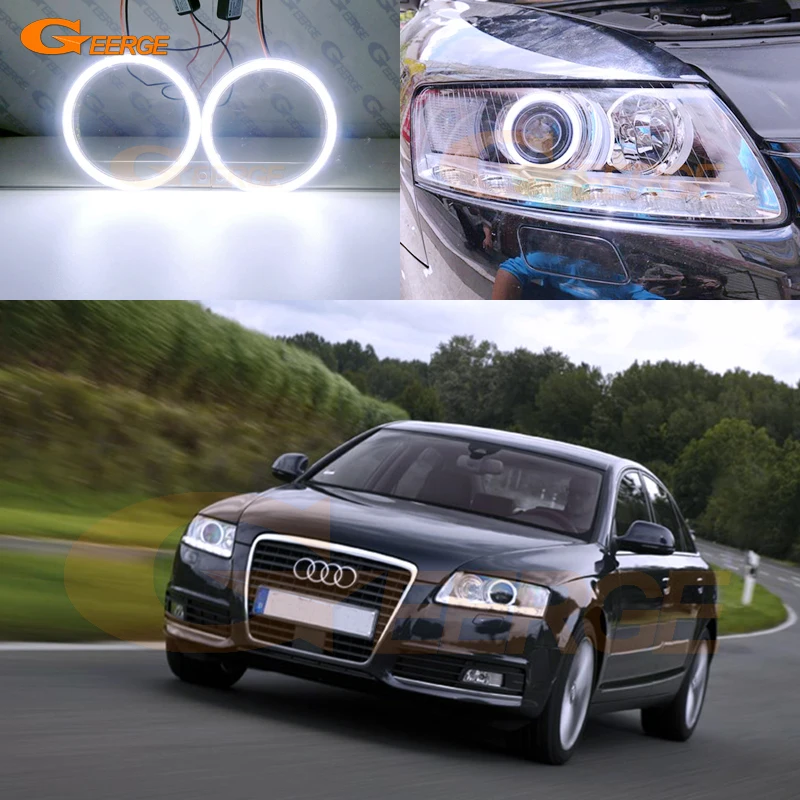 For AUDI A6 S6 RS6 C6 2005 2006 2007 2008 2009 2010 2011 Day Light Refit Ultra Bright COB Led Angel Eyes Kit Halo Rings
For AUDI A6 S6 RS6 C6 2005 2006 2007 2008 2009 2010 2011 Day Light Refit Ultra Bright COB Led Angel Eyes Kit Halo Rings