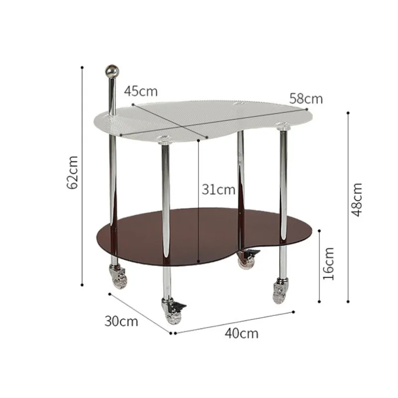 Cloud coffee table shelf trolley minimalist movable living room sofa acrylic edge table
Cloud coffee table shelf trolley minimalist movable living room sofa acrylic edge table