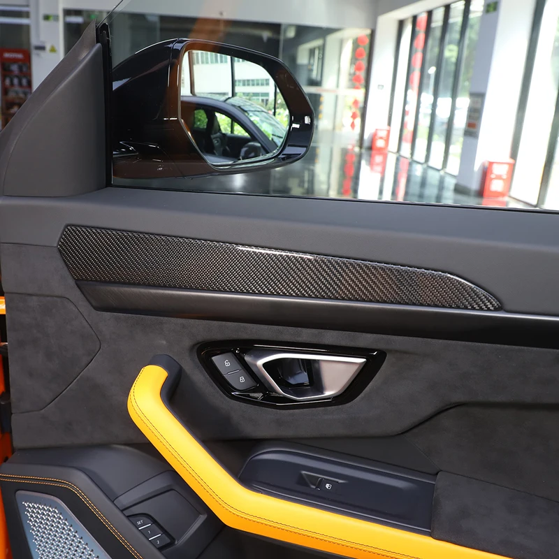 Декоративная панель для внутренней двери автомобиля Lamborghini URUS 2018-2021, отделка, аксессуары для интерьера из настоящего углеродного волокна
Декоративная панель для внутренней двери автомобиля Lamborghini URUS 2018-2021, отделка, аксессуары для интерьера из настоящего углеродного волокна