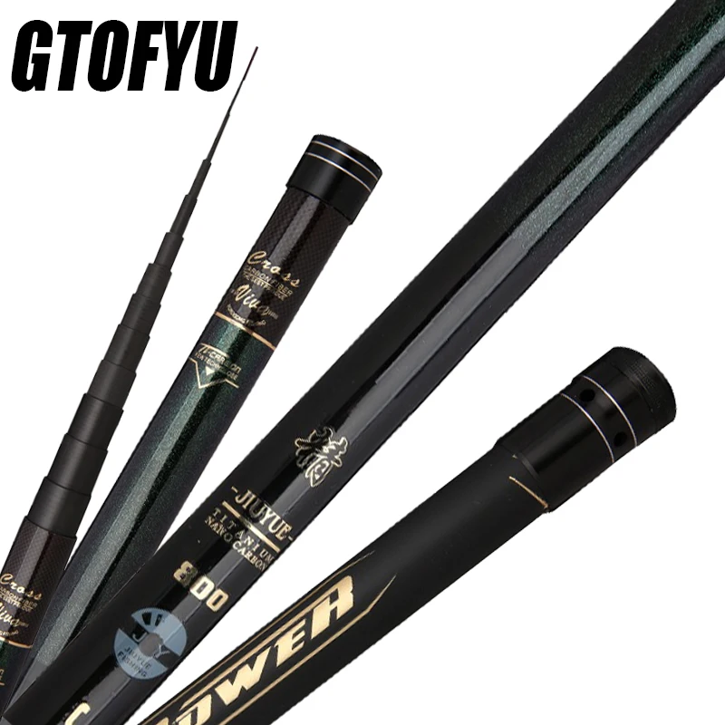 8m 9m 10m 11m 12m Carbon Fishing Rod 10kg above Superhard Long Distance Throwing shot pole Telescopic High Quality Stream Rod
8m 9m 10m 11m 12m Carbon Fishing Rod 10kg above Superhard Long Distance Throwing shot pole Telescopic High Quality Stream Rod