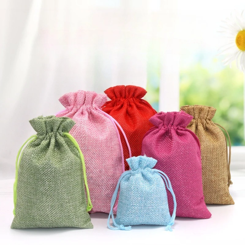 50pcs/lot 7x9/10x14/13x18cm Drawstring Natural Hemp Bag Gift Bag Travel Storage Mini Candy Christmas Party Packaging Storage Bag
50pcs/lot 7x9/10x14/13x18cm Drawstring Natural Hemp Bag Gift Bag Travel Storage Mini Candy Christmas Party Packaging Storage Bag