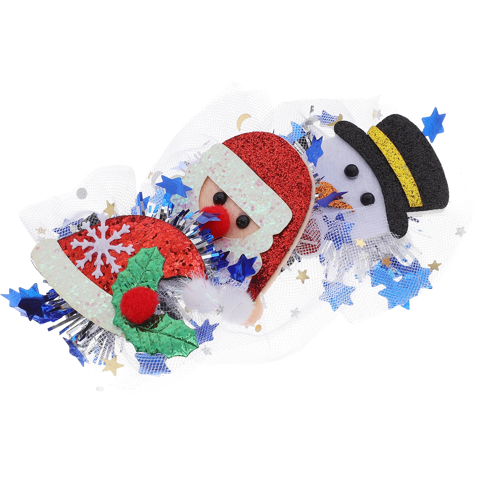 3pcs Christmas Hairpin Clips Cute Non-woven Fabric Kids Birthday Party Hats Children Cartoon Reindeer Santa Decor Accessories
3pcs Christmas Hairpin Clips Cute Non-woven Fabric Kids Birthday Party Hats Children Cartoon Reindeer Santa Decor Accessories