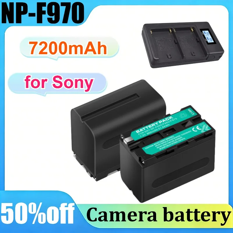NP-F970 for Sony Camcorder F750 F990 Fill Light 2500c Camera Battery with F970-C LCD Intelligence Charger Set
NP-F970 for Sony Camcorder F750 F990 Fill Light 2500c Camera Battery with F970-C LCD Intelligence Charger Set