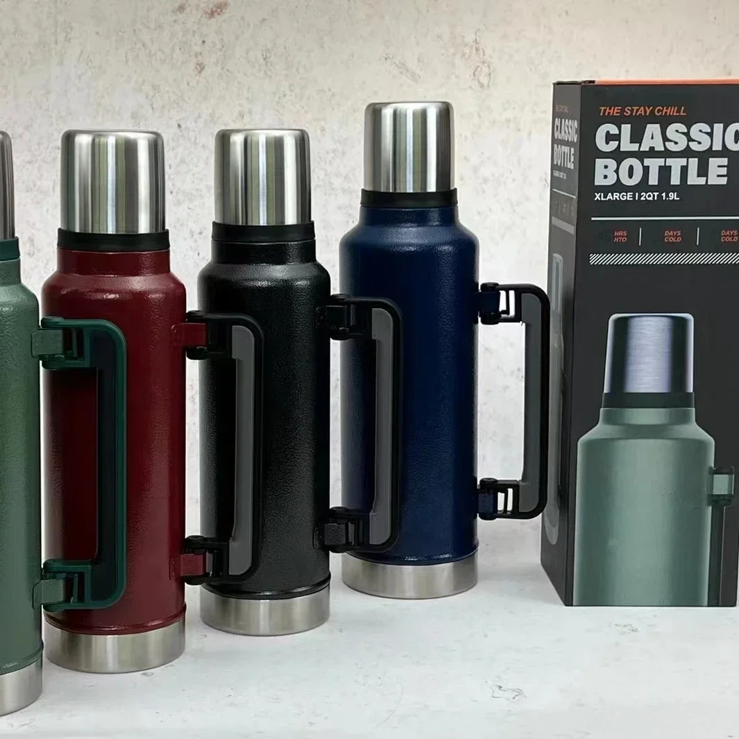 1.9L 1.4L 1L Classic Vacuum Insulated Wide Mouth Travel Green Bottle 18/8 Stainless Steel Themo Flask Cup Keep Hot
1.9L 1.4L 1L Classic Vacuum Insulated Wide Mouth Travel Green Bottle 18/8 Stainless Steel Themo Flask Cup Keep Hot