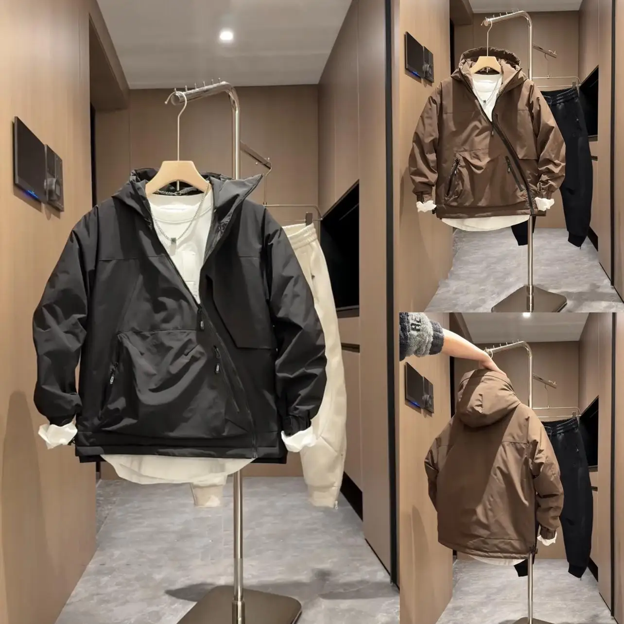 Мужская зимняя куртка на молнии, однотонная, модная, теплая, повседневная, с капюшоном, из полиэстера, с длинными рукавами, рабочая одежда, универсальная, приталенная, без подкладки
Мужская зимняя куртка на молнии, однотонная, модная, теплая, повседневная, с капюшоном, из полиэстера, с длинными рукавами, рабочая одежда, универсальная, приталенная, без подкладки