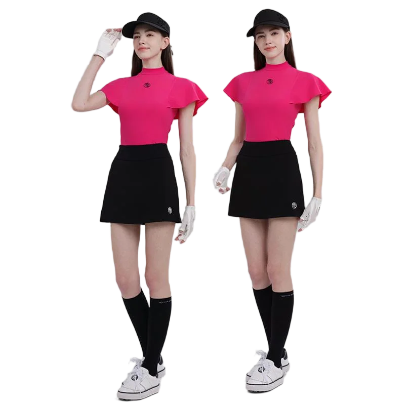 2025 PL Golf New Clothing Fly Sleeve Golf Top Ruffle Breathable Slim T-shirt Ladies A-lined Casual Tennis Skirt Pencil Skorts
2025 PL Golf New Clothing Fly Sleeve Golf Top Ruffle Breathable Slim T-shirt Ladies A-lined Casual Tennis Skirt Pencil Skorts